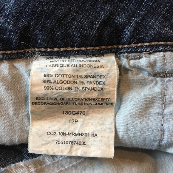 ♦️Riders by lee bootcut jeans size 12P - Picture 8 of 8